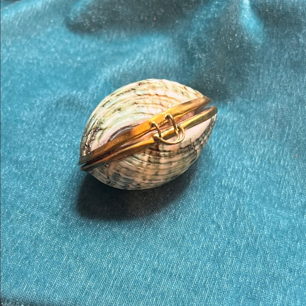 Sea Shell miniature Jewelry Box